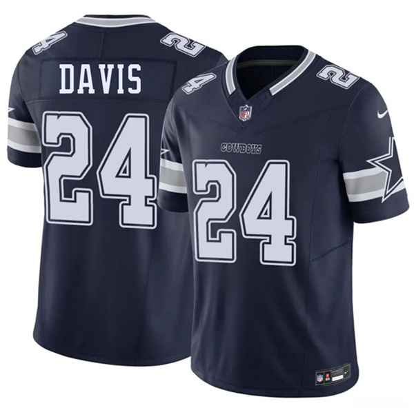 Dallas Cowboys #24 Malik Davis Navy 2026 F.U.S.E. Vapor Untouchable Limited Stitched Football Jersey