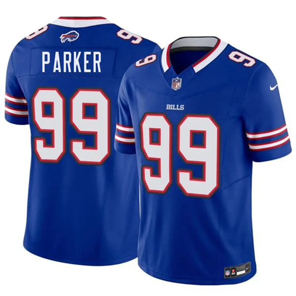 Buffalo Bills #99 T.J. Parker Blue 2026 Draft F.U.S.E. Vapor Untouchable Limited Football Stitched Jersey