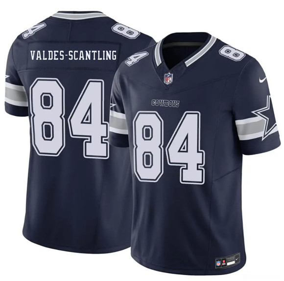Dallas Cowboys #84 Marquez Valdes-Scantling Navy 2026 F.U.S.E. Vapor Untouchable Limited Stitched Football Jersey
