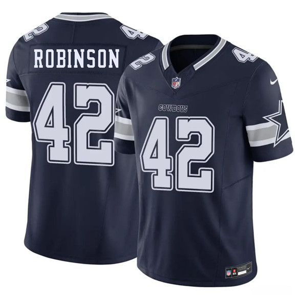 Dallas Cowboys #42 Curtis Robinson Navy 2026 F.U.S.E. Vapor Untouchable Limited Stitched Football Jersey Dallas Cowboys #42 Curtis Robinson Navy 2026 F.U.S.E. Vapor Untouchable Limited Stitched Football Jersey