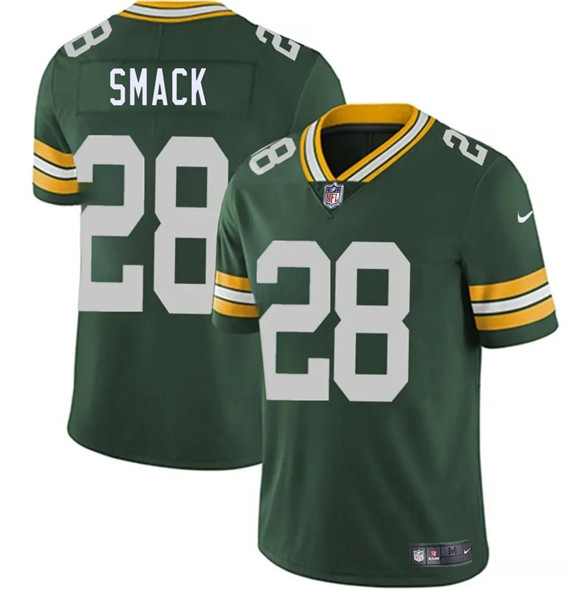 Green Bay Packers #28 Trey Smack Green 2026 Vapor Untouchable Limited Football Stitched Jersey