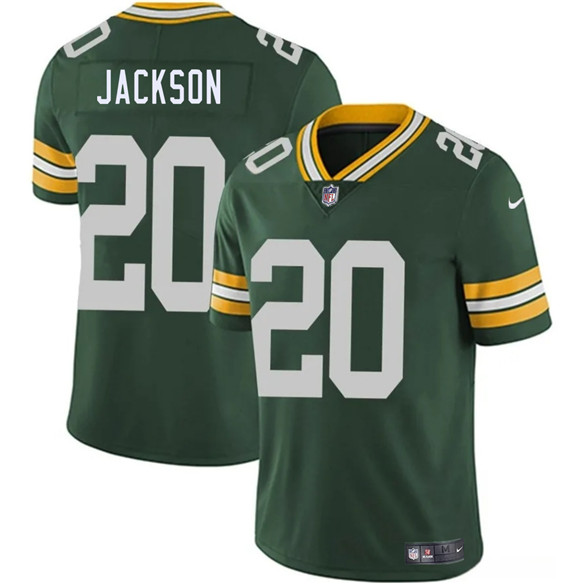 Green Bay Packers #20 Domani Jackson Green 2026 Vapor Untouchable Limited Football Stitched Jersey