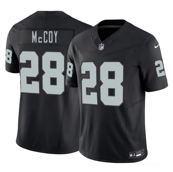 Las Vegas Raiders #28 Jermod McCoy Black 2026 F.U.S.E. Vapor Untouchable Limited Football Stitched Jersey