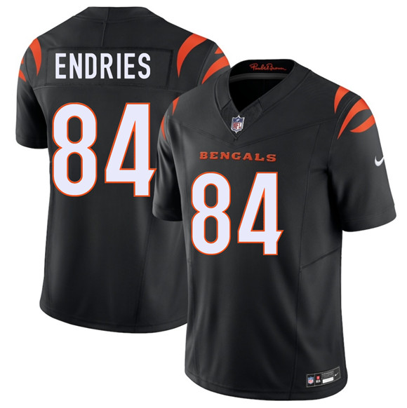 Cincinnati Bengals #84 Jack Endries Black 2026 Draft F.U.S.E. Vapor Untouchable Limited Football Stitched Jersey