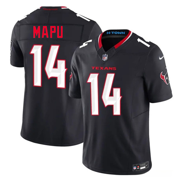 Houston Texans #14 Marte Mapu Navy 2nd Alternate 2026 F.U.S.E. Vapor Limited Football Stitched Jersey
