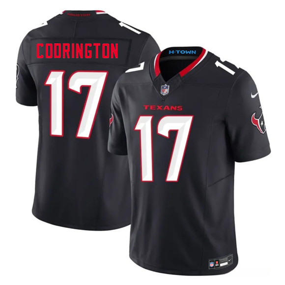 Houston Texans #17 Brandon Codrington Navy 2nd Alternate 2026 F.U.S.E. Vapor Limited Football Stitched Jersey