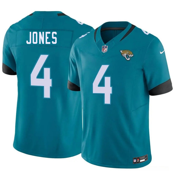 Jacksonville Jaguars #4 Jarrian Jones Teal 2026 F.U.S.E. Vapor Untouchable Limited Football Stitched Jersey