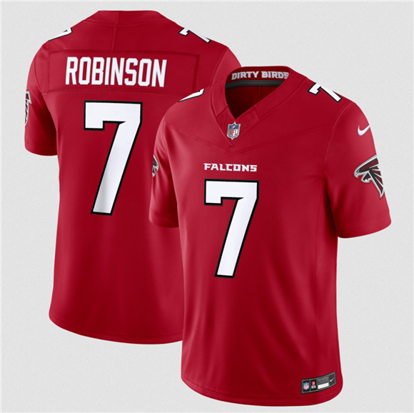 Atlanta Falcons #7 Bijan Robinson Red 2026 New F.U.S.E. Vapor Untouchable Limited Football Stitched Jersey