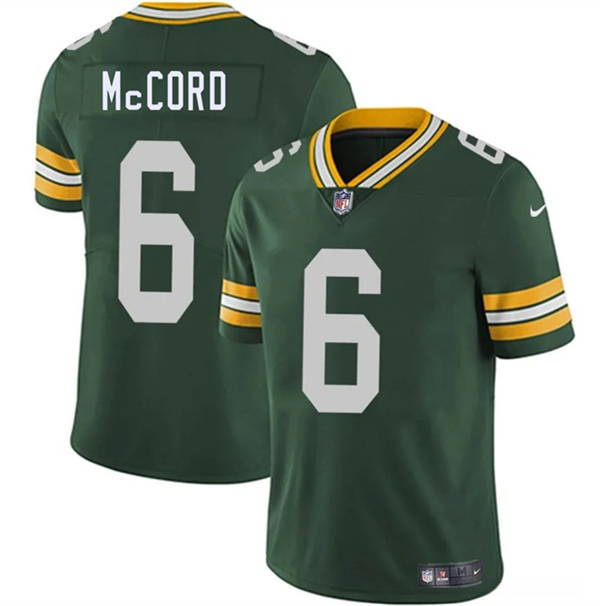 Green Bay Packers #6 Kyle McCord Green 2026 Vapor Untouchable Limited Football Stitched Jersey