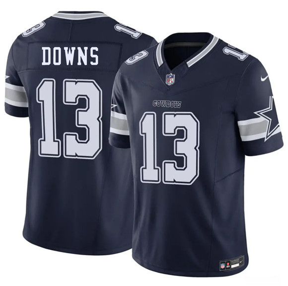 Dallas Cowboys #13 Caleb Downs Navy 2026 Draft F.U.S.E Vapor Untouchable Limited Stitched Football Jersey