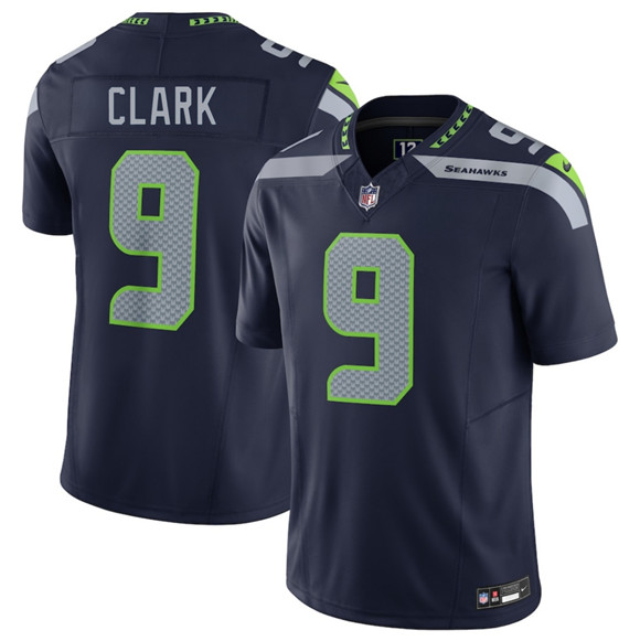Seattle Seahawks #9 Bud Clark Navy 2026 Draft F.U.S.E. Vapor Untouchable Limited Football Stitched Jersey