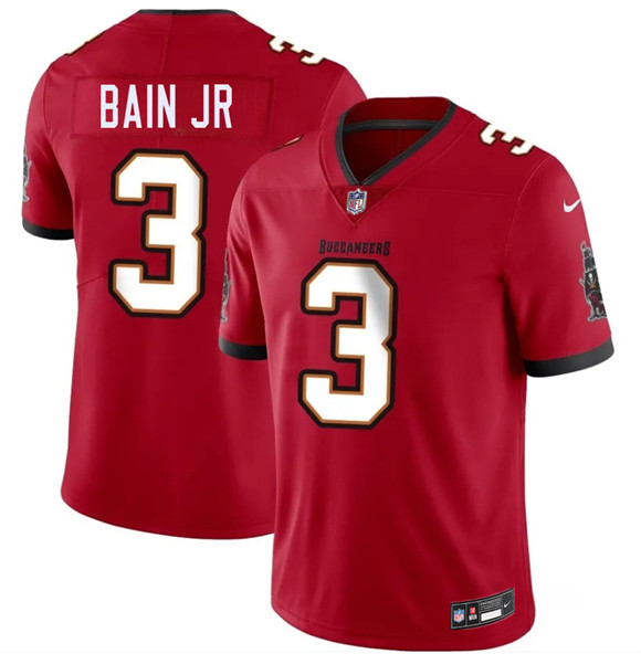 Tampa Bay Buccaneers #3 Rueben Bain Jr Red 2026 Draft Vapor Limited Football Stitched Jersey