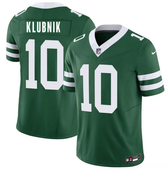 New York Jets #10 Cade Klubnik Green 2026 Draft F.U.S.E. Vapor Untouchable Limited Football Stitched Jersey