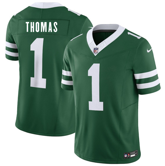 New York Jets #1 Azareye'h Thomas Green 2026 Draft F.U.S.E. Vapor Untouchable Limited Football Stitched Jersey