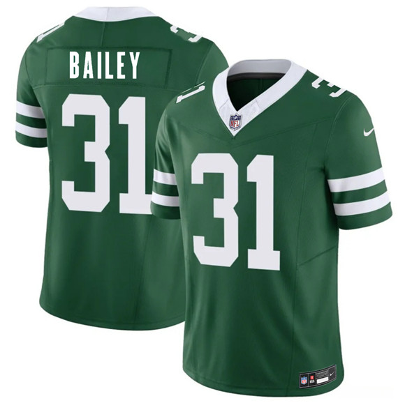 New York Jets #31 David Bailey Green 2026 Draft F.U.S.E. Vapor Untouchable Limited Football Stitched Jersey