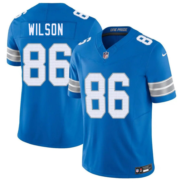 Detroit Lions #86 Cedrick Wilson Blue 2026 F.U.S.E. Vapor Limited Football Stitched Game Jersey