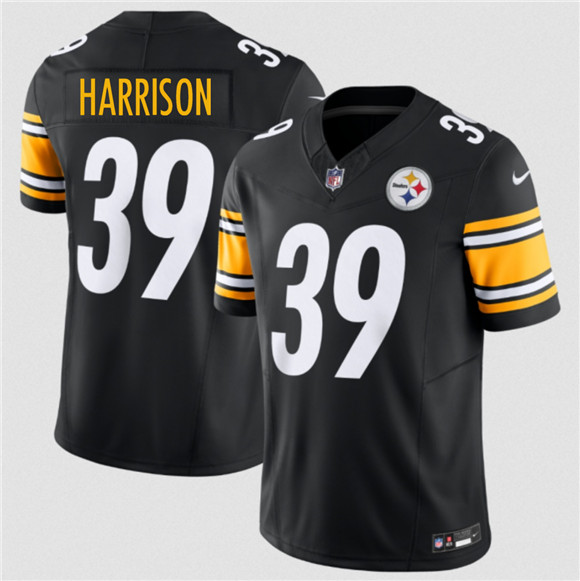 Pittsburgh Steelers #39 Malik Harrison Black 2026 F.U.S.E. Vapor Limited Football Stitched Jersey