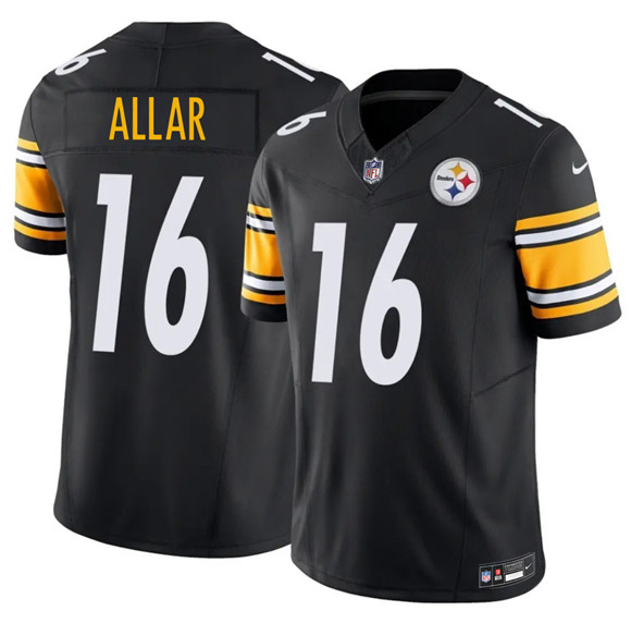 Pittsburgh Steelers #16 Drew Allar Black 2026 Draft F.U.S.E. Vapor Limited Football Stitched Jersey