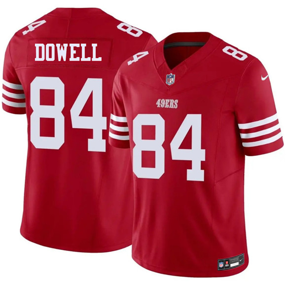 San Francisco 49ers #84 Colton Dowell Red 2026 F.U.S.E. Vapor Untouchable Limited Football Stitched Jersey