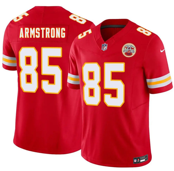 Kansas City Chiefs #85 Andrew Armstrong Red 2026 F.U.S.E. Vapor Untouchable Limited Football Stitched Jersey