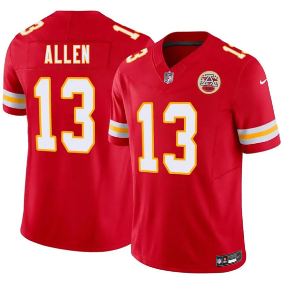 Kansas City Chiefs #13 Cyrus Allen Red 2026 Draft F.U.S.E. Vapor Untouchable Limited Football Stitched Jersey