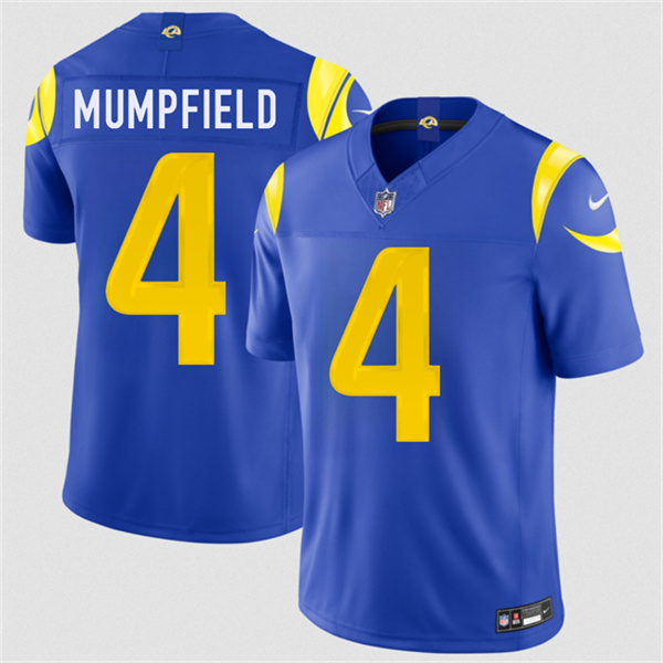 Los Angeles Rams #4 Konata Mumpfield Royal 2026 F.U.S.E. Vapor Limited Football Stitched Jersey