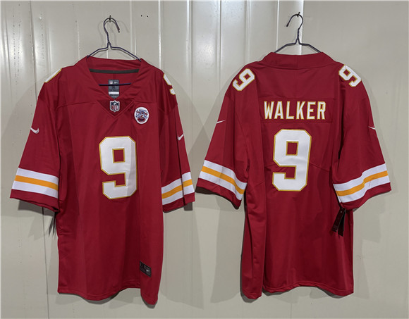 Kansas City Chiefs #9 Kenneth Walker III Red 2026 Vapor Untouchable Limited Football Stitched Jersey