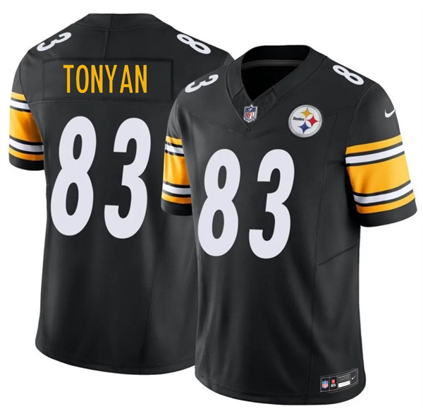 Pittsburgh Steelers #83 Robert Tonyan Black 2026 F.U.S.E. Vapor Limited Football Stitched Jersey