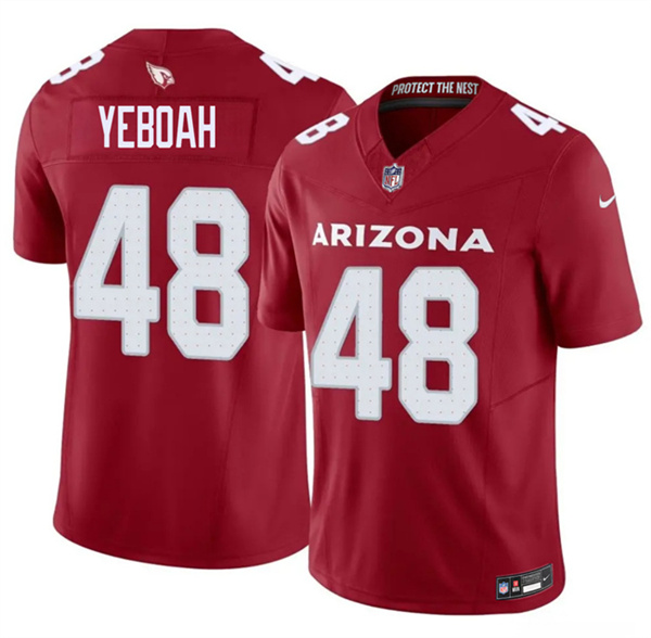 Arizona Cardinals #48 Kenny Yeboah Red 2026 F.U.S.E. Vapor Untouchable Limited Football Stitched Jersey