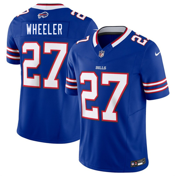 Buffalo Bills #27 Ian Wheeler Blue 2026 F.U.S.E. Vapor Untouchable Limited Football Stitched Jersey