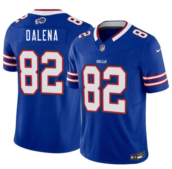Buffalo Bills #82 Mac Dalena Blue 2026 Draft F.U.S.E. Vapor Untouchable Limited Football Stitched Jersey
