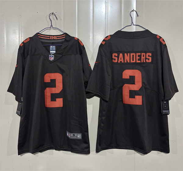Cleveland Browns #2 Shedeur Sanders Brown 2026 'Alpha Dawg Edition' Vapor Limited Football Stitched Jersey Cleveland Browns #2 Shedeur Sanders Brown 2026 'Alpha Dawg Edition' Vapor Limited Football Stitched Jersey