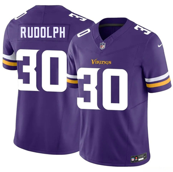 Minnesota Vikings #30 Trayvon Rudolph Purple 2026 F.U.S.E. Vapor Untouchable Limited Football Stitched Jersey