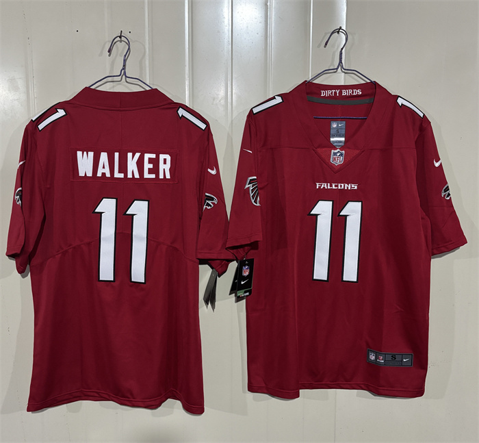Atlanta Falcons #11 Jalon Walker Red 2026 New Vapor Untouchable Limited Stitched Football Jersey
