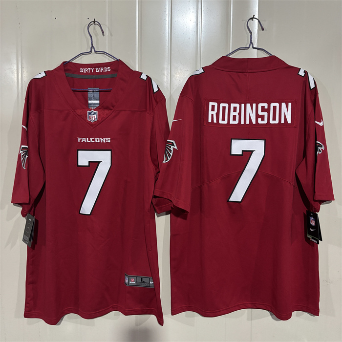 Atlanta Falcons #7 Bijan Robinson Red 2026 New Vapor Untouchable Limited Stitched Football Jersey