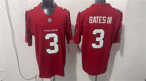 Atlanta Falcons #3 Jessie Bates III Red 2026 New F.U.S.E. Vapor Untouchable Limited Football Stitched Jersey