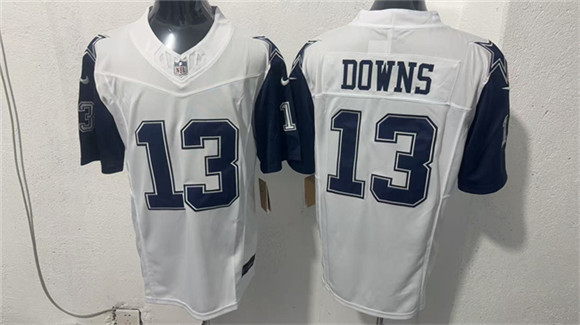 Dallas Cowboys #13 Caleb Downs White 2026 F.U.S.E Vapor Untouchable Limited Football Stitched Jersey