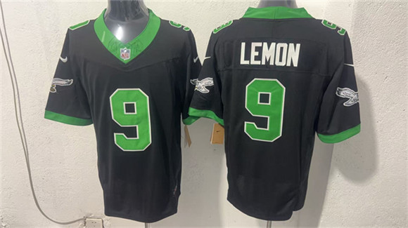 Philadelphia Eagles #9 Makai Lemon Black 2026 Draft F.U.S.E Vapor Untouchable Limited Football Stitched Jersey