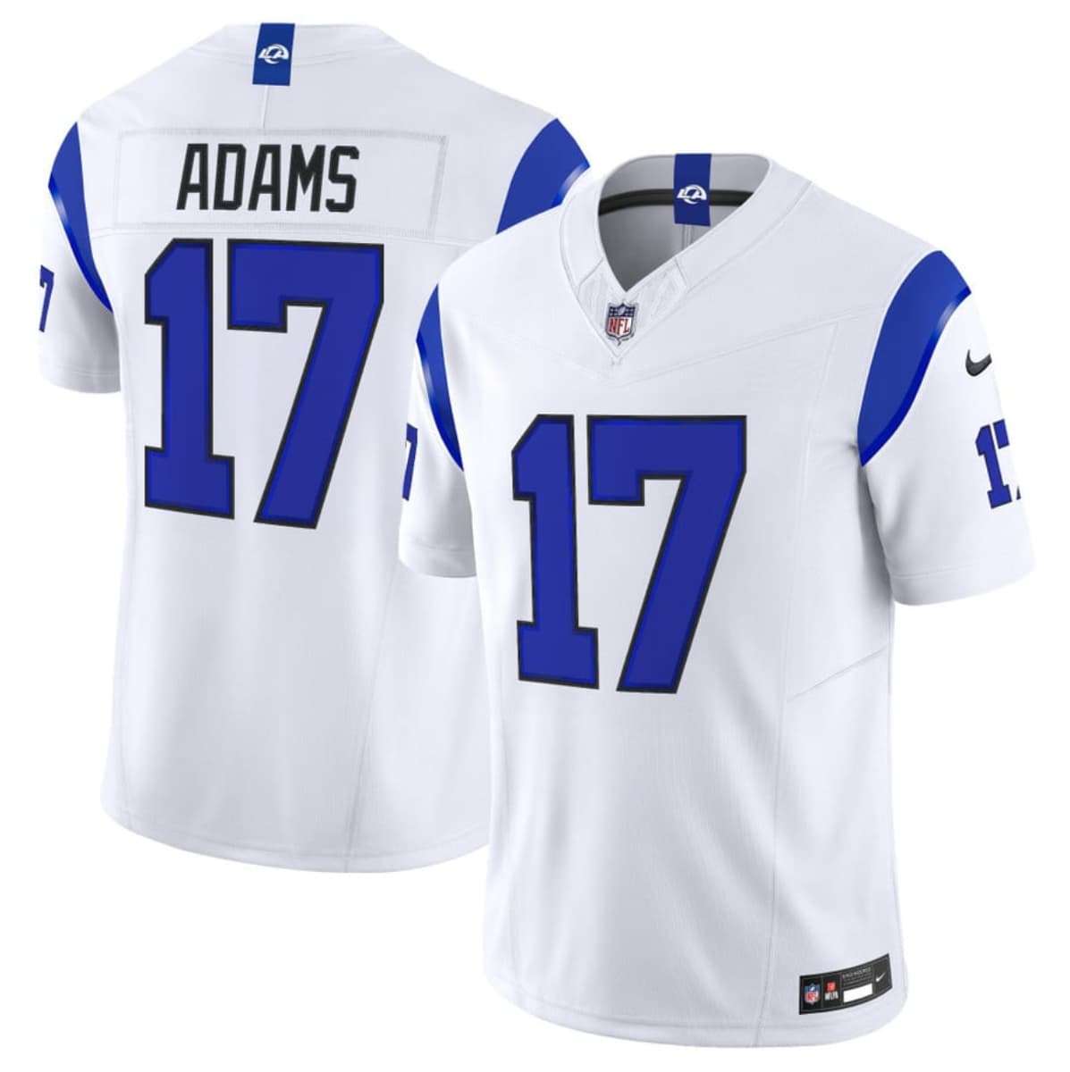 Los Angeles Rams #17 Davante Adams White 2026 F.U.S.E. Vapor Limited Football Stitched Jersey