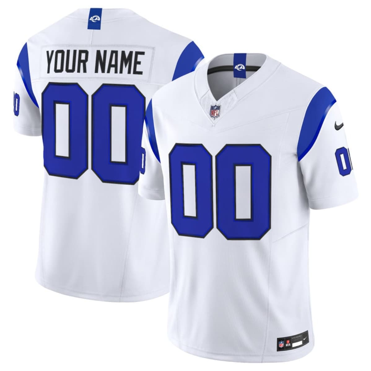 Los Angeles Rams Active Player Custom White 2026 F.U.S.E. Vapor Limited Football Stitched Jersey Los Angeles Rams Active Player Custom White 2026 F.U.S.E. Vapor Limited Football Stitched Jersey