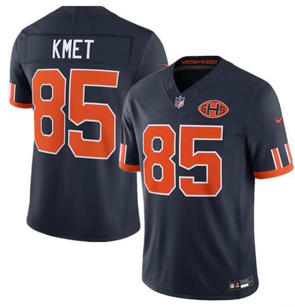 Chicago Bears #85 Cole Kmet Navy 2026 F.U.S.E. Rivalries Collection Limited Football Stitched Jersey
