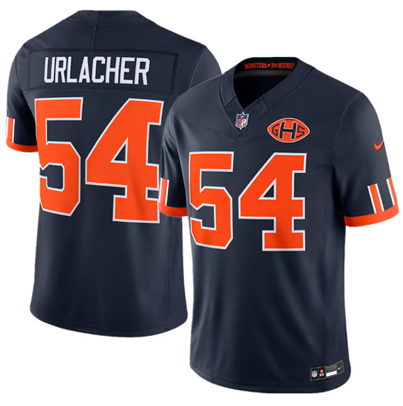 Chicago Bears #54 Brian Urlacher Navy 2026 F.U.S.E. Rivalries Collection Limited Football Stitched Jersey Chicago Bears #54 Brian Urlacher Navy 2026 F.U.S.E. Rivalries Collection Limited Football Stitched Jersey
