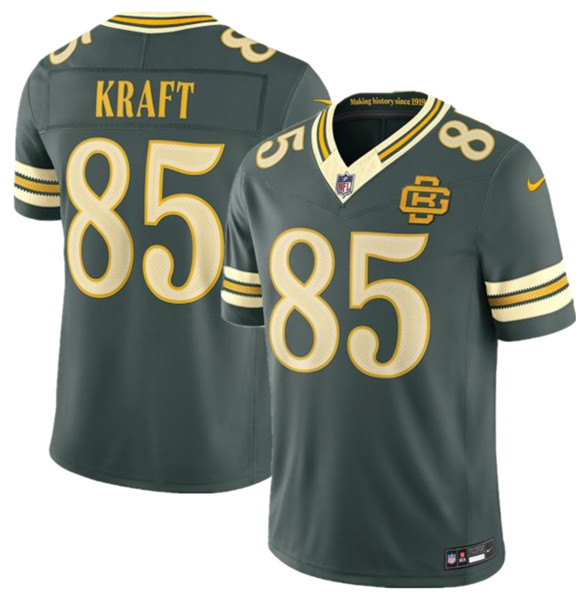 Green Bay Packers #85 Tucker Kraft Dark Green 2026 F.U.S.E. Rivalries Collection Limited Football Stitched Jersey