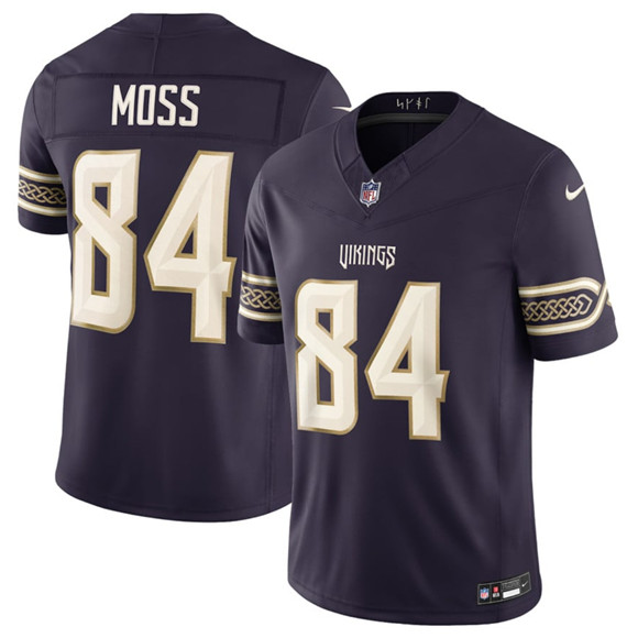 Minnesota Vikings #84 Randy Moss Deep Purple 2026 F.U.S.E. Rivalries Collection Limited Football Stitched Jersey
