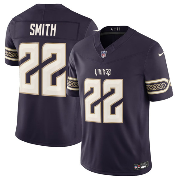 Minnesota Vikings #22 Harrison Smith Deep Purple 2026 F.U.S.E. Rivalries Collection Limited Football Stitched Jersey
