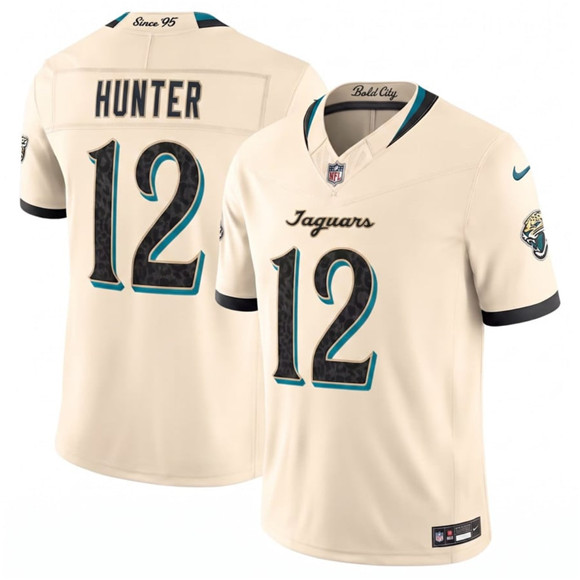 Jacksonville Jaguars #12 Travis Hunter Cream 2026 F.U.S.E. Rivalries Collection Limited Football Stitched Jersey