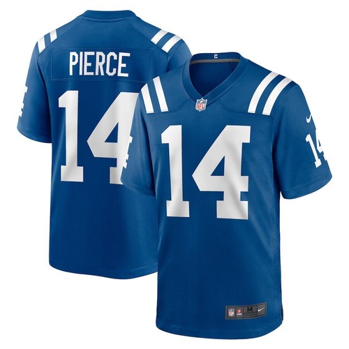 Indianapolis Colts #14 Alec Pierce Nike Royal 2026 Official NFL Game Jersey