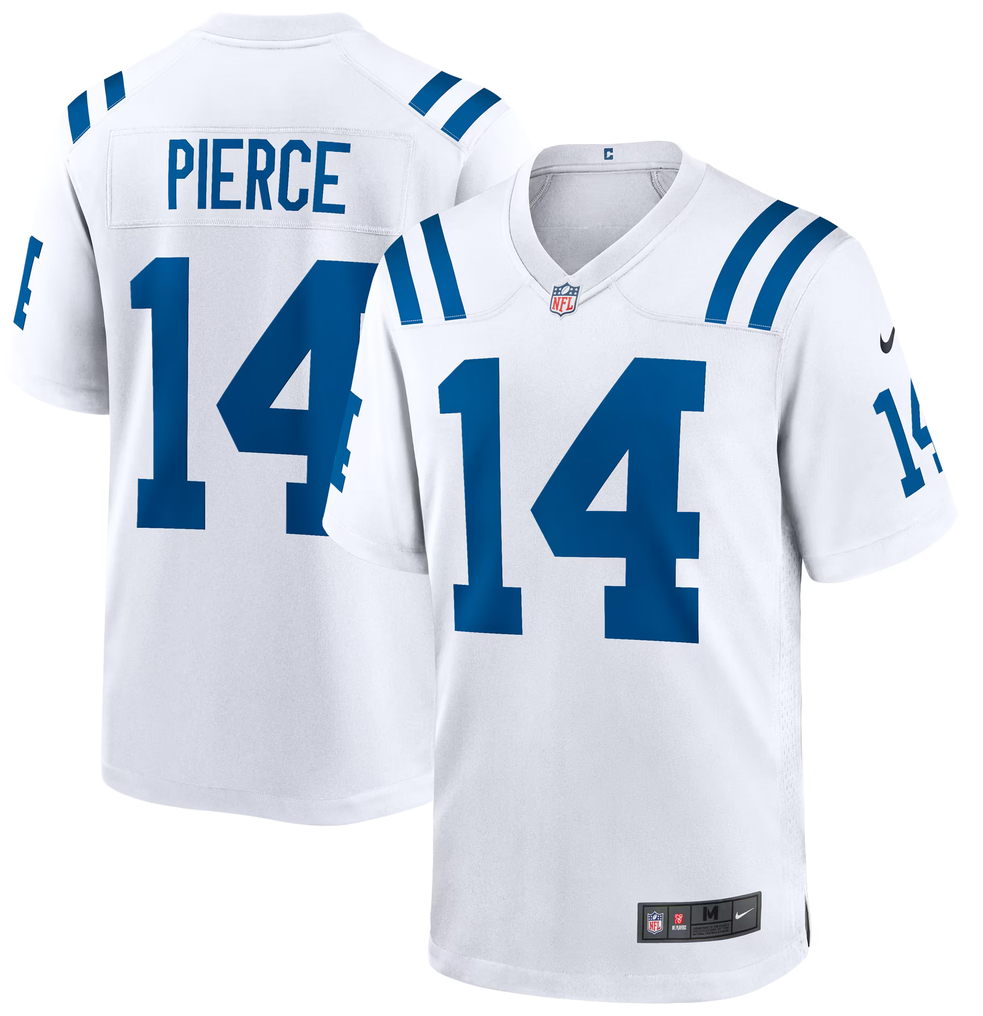 Indianapolis Colts #14 Alec Pierce Limited White Vapor Jersey