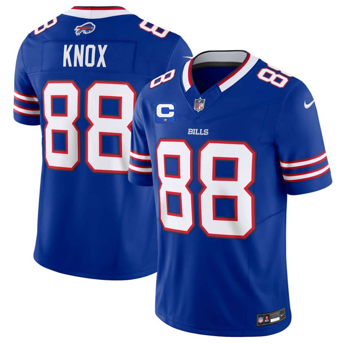 Buffalo Bills #88 Dawson Knox Blue 2026 F.U.S.E. With 1-Star C Patch Vapor Untouchable Limited Football Stitched Jersey Buffalo Bills #88 Dawson Knox Blue 2026 F.U.S.E. With 1-Star C Patch Vapor Untouchable Limited Football Stitched Jersey