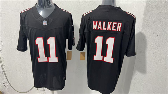 Atlanta Falcons #11 Jalon Walker Black F.U.S.E. Vapor Untouchable Limited Football Stitched Jersey